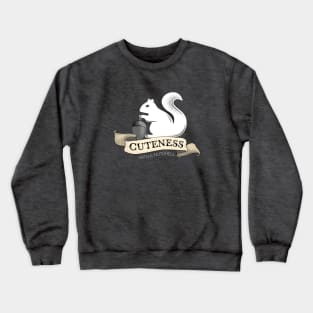 Cuteness 101 Dark Crewneck Sweatshirt